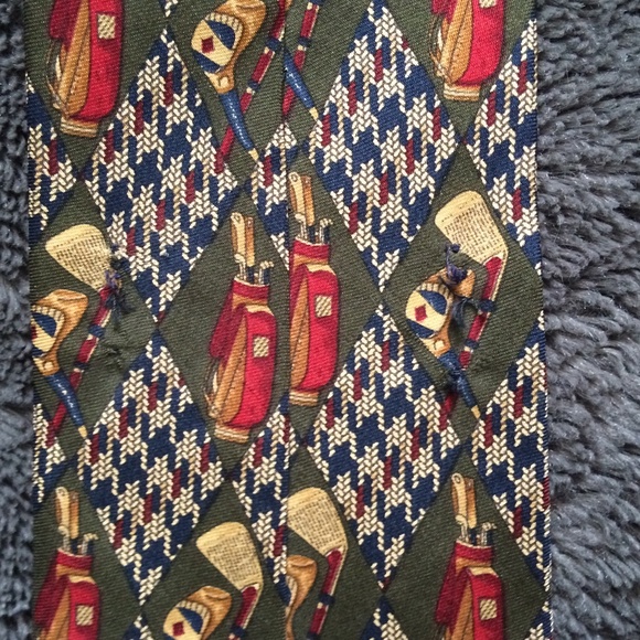 Tommy Hilfiger Tie - Golf design - Picture 3 of 6